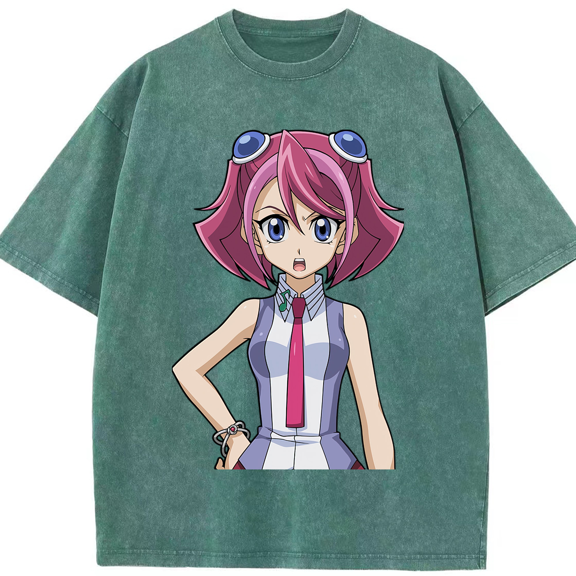 （画像用） 遊☆戯☆王 Yu-Gi-Oh! 綿100% ヴィンテージ風 半袖Tシャツ（フロントプリント）